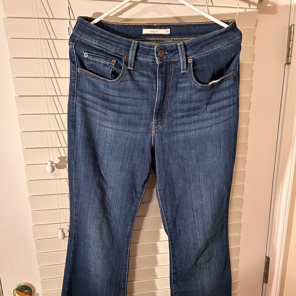 Levi's women's 726 flare 30 jeans
